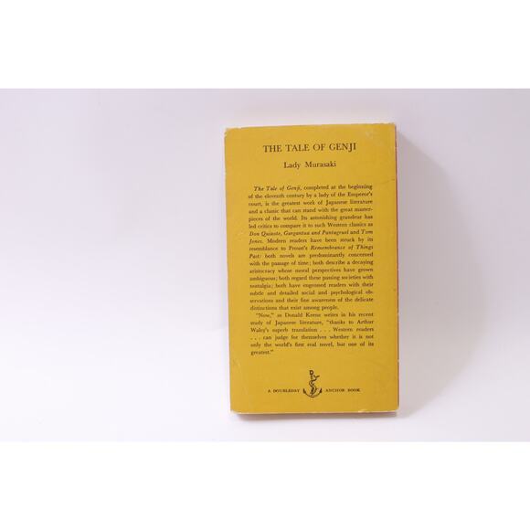 Tale of Genji, Lady Murasaki, Doubleday, Anchor Book, Softcover ~ 251013-WH 1373 - Picture 2 of 3
